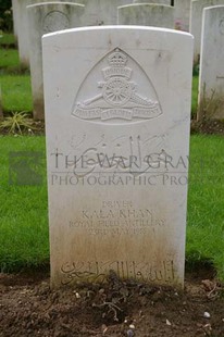 Doullens Communal Cemetery Extension No.1 - Khan, Kala